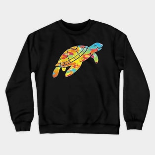 Cool turtle sea mandala t-shirt Crewneck Sweatshirt